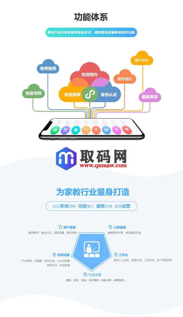 小优家教v1.06/教育网站源码插图2