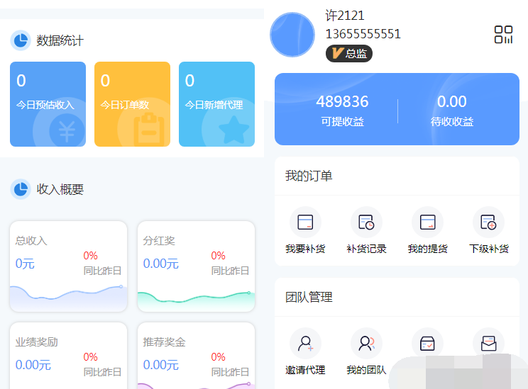 微商分销代理商城源码下载代理等级和升级条件（小程序+公众号）插图