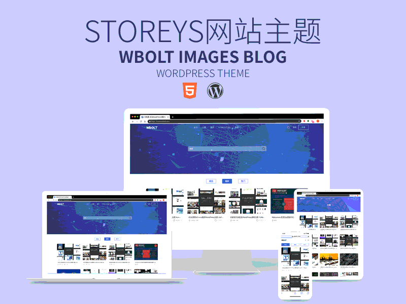 自适应Storeys-资源下载站源码WordPress主题插图