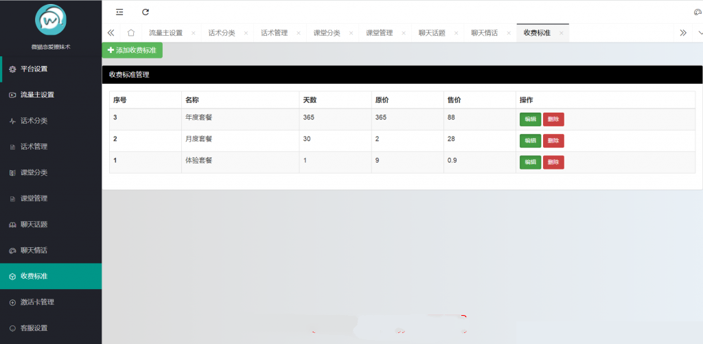 微猫恋爱聊妹术V2小程序源码4.1.0多开版插图4