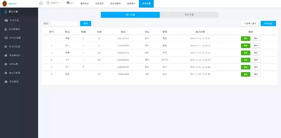 小型医疗门诊挂号系统 医院管理系统后台thinkphp内核源码插图2